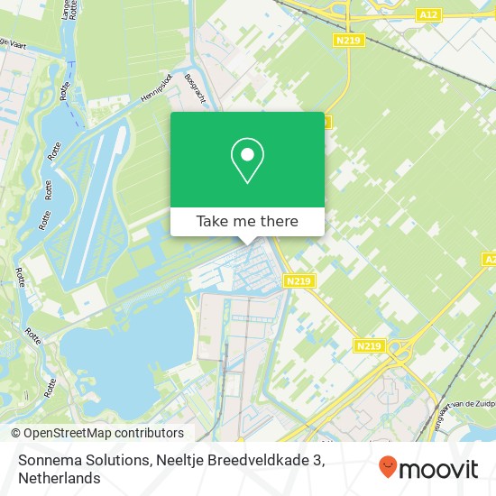 Sonnema Solutions, Neeltje Breedveldkade 3 Karte