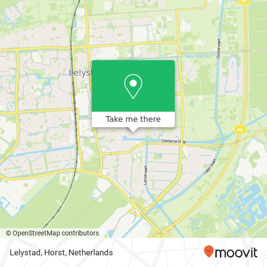 Lelystad, Horst map