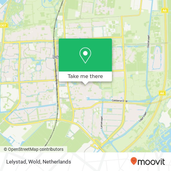 Lelystad, Wold map