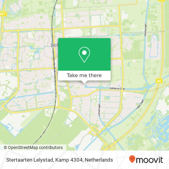 Stertaarten Lelystad, Kamp 4304 map