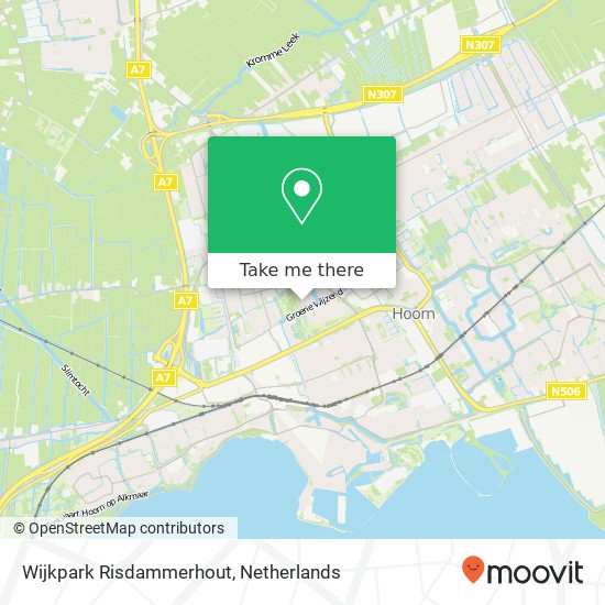 Wijkpark Risdammerhout, Karos Karte