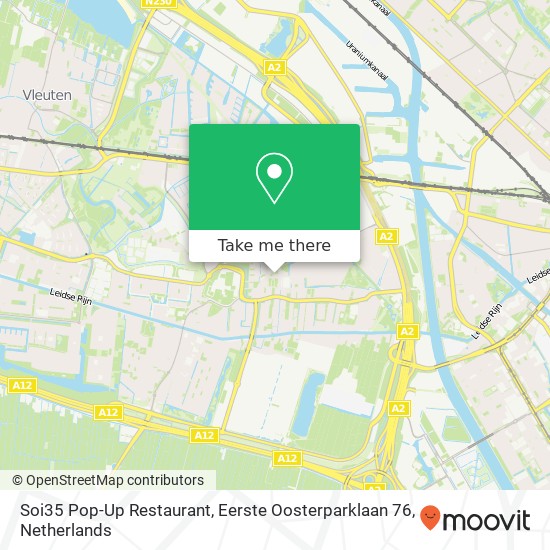 Soi35 Pop-Up Restaurant, Eerste Oosterparklaan 76 map