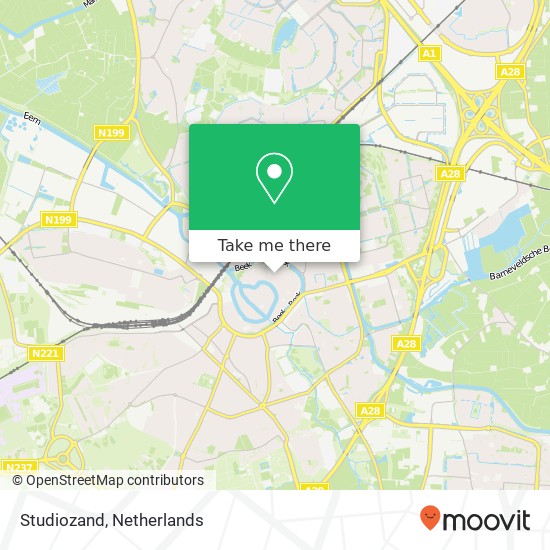 Studiozand map