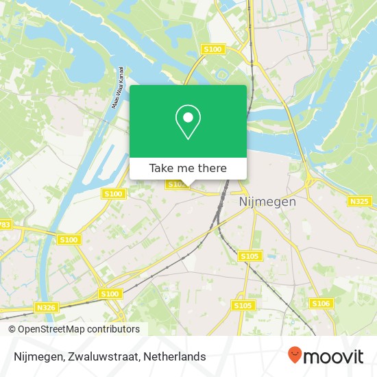 Nijmegen, Zwaluwstraat map