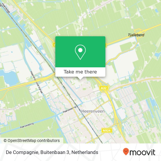 De Compagnie, Buitenbaan 3 map