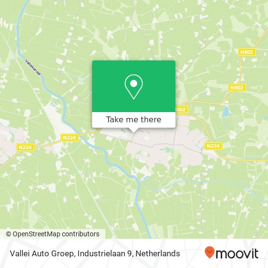 Vallei Auto Groep, Industrielaan 9 map