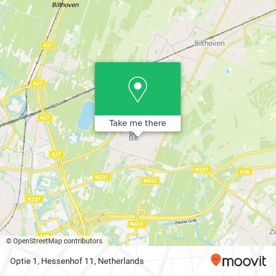Optie 1, Hessenhof 11 map