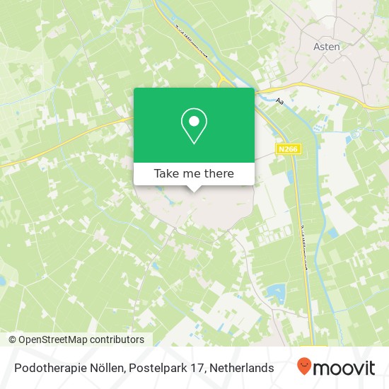 Podotherapie Nöllen, Postelpark 17 Karte