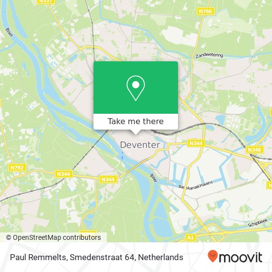 Paul Remmelts, Smedenstraat 64 map