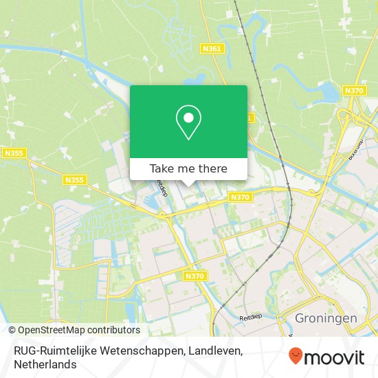 RUG-Ruimtelijke Wetenschappen, Landleven map