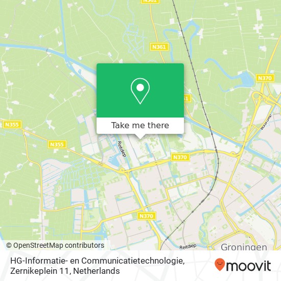 HG-Informatie- en Communicatietechnologie, Zernikeplein 11 map