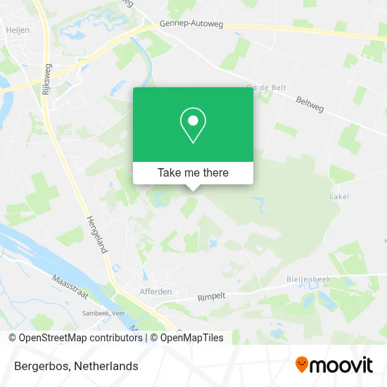 Bergerbos map