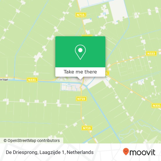 De Driesprong, Laagzijde 1 map