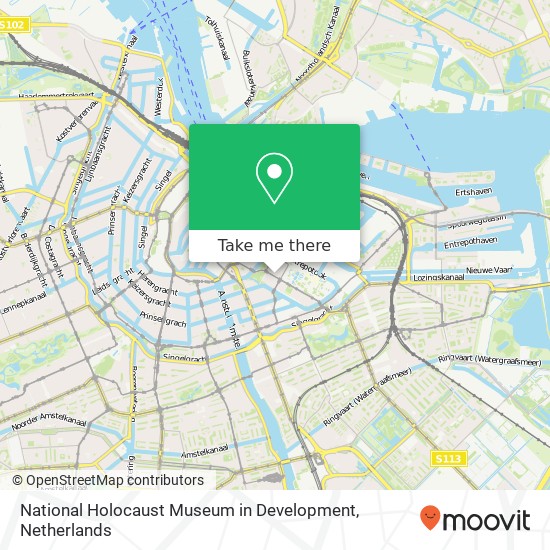 National Holocaust Museum in Development Karte