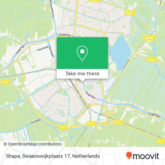 Shape, Swaenswijkplaats 17 map