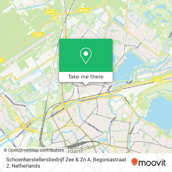 Schoenherstellersbedrijf Zee & Zn A, Begoniastraat 2 map