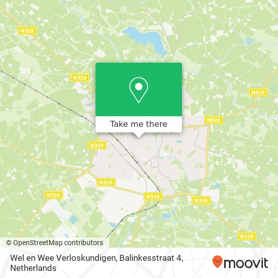 Wel en Wee Verloskundigen, Balinkesstraat 4 map