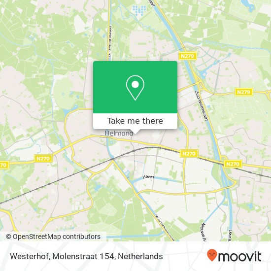 Westerhof, Molenstraat 154 map