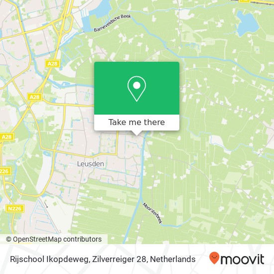 Rijschool Ikopdeweg, Zilverreiger 28 Karte