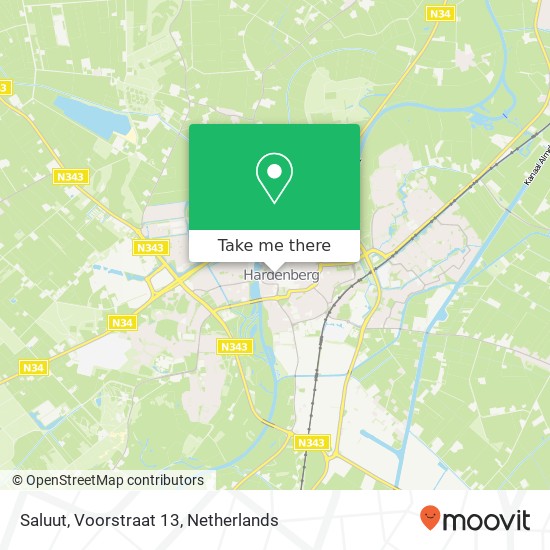 Saluut, Voorstraat 13 map