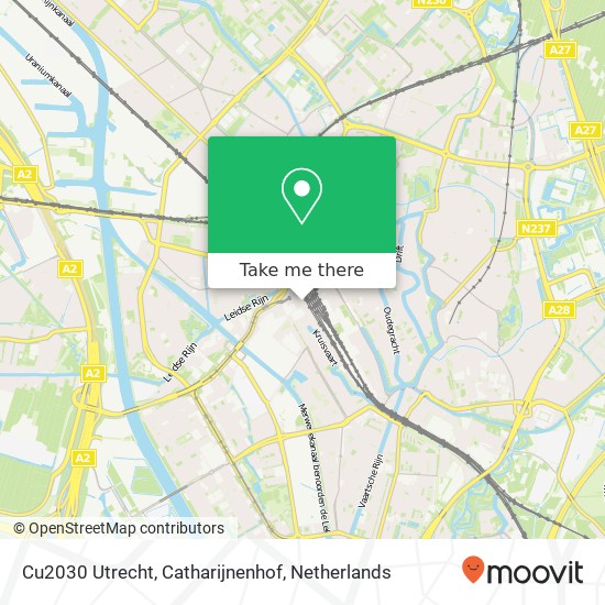 Cu2030 Utrecht, Catharijnenhof map