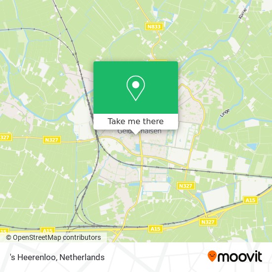 's Heerenloo map