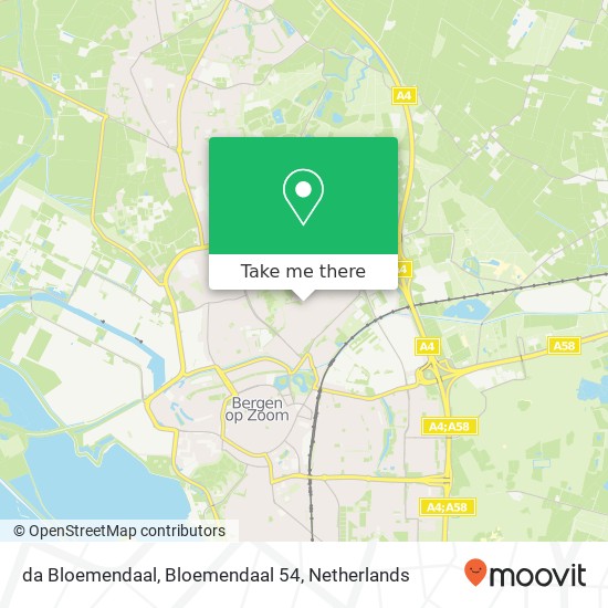 da Bloemendaal, Bloemendaal 54 map