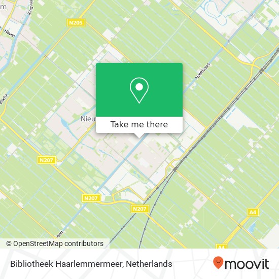 Bibliotheek Haarlemmermeer map