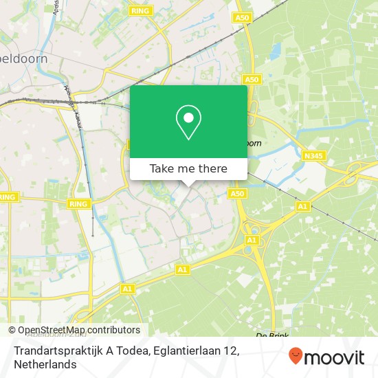 Trandartspraktijk A Todea, Eglantierlaan 12 map