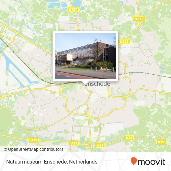 Natuurmuseum Enschede Karte