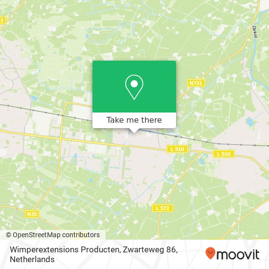 Wimperextensions Producten, Zwarteweg 86 map