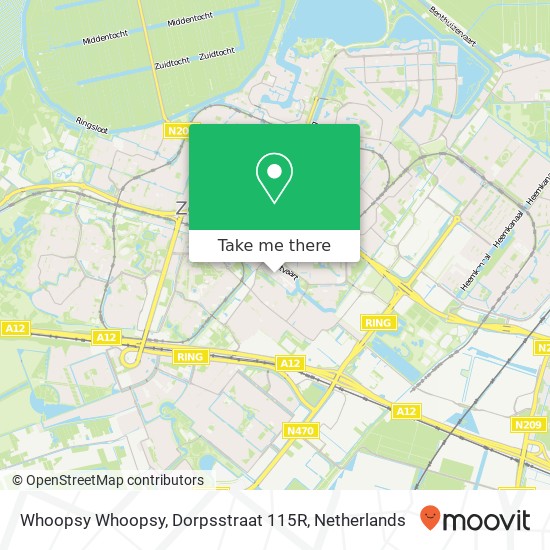 Whoopsy Whoopsy, Dorpsstraat 115R Karte