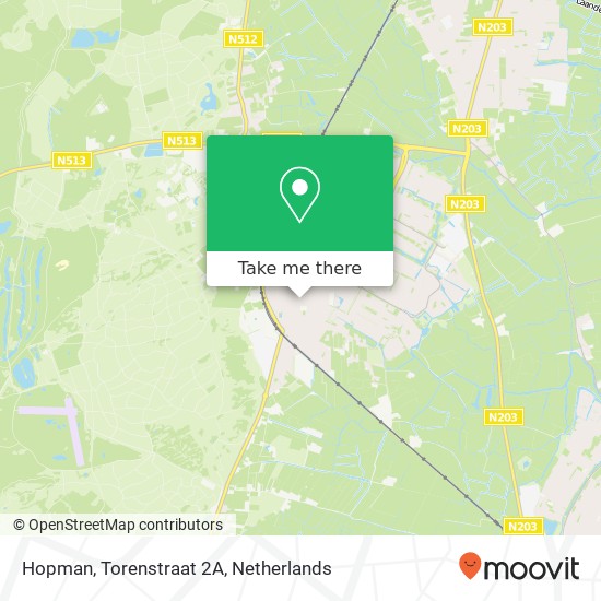 Hopman, Torenstraat 2A map