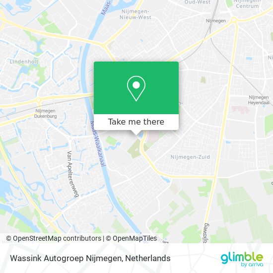 Wassink Autogroep Nijmegen Karte