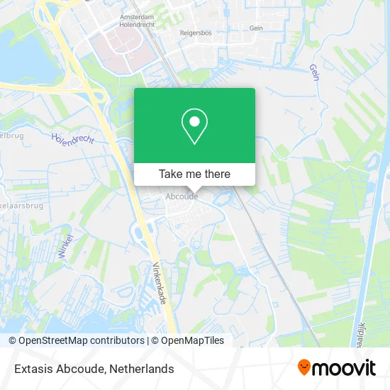 Extasis Abcoude map