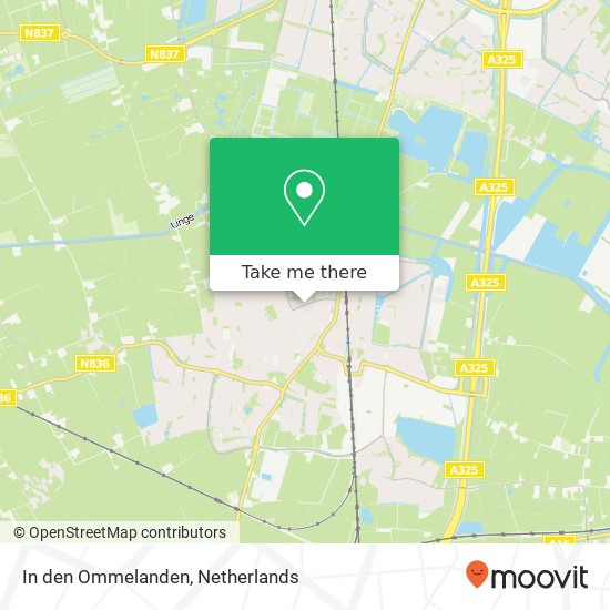 In den Ommelanden map