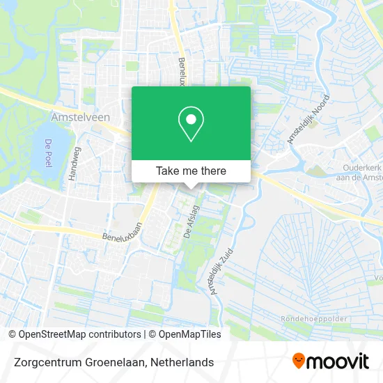 Zorgcentrum Groenelaan map