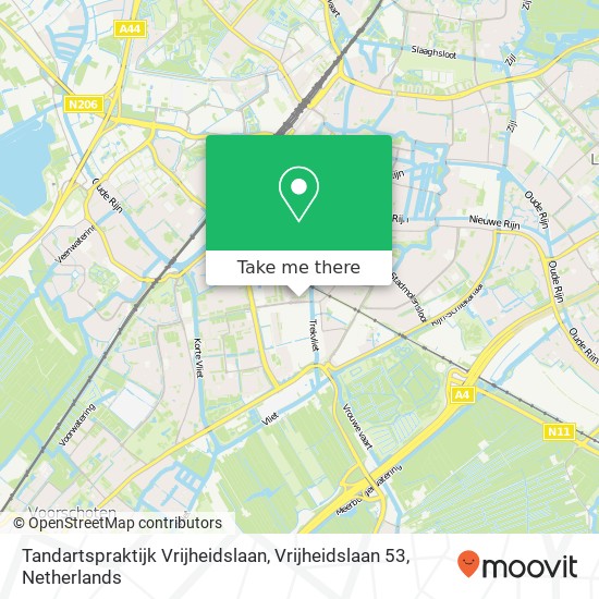 Tandartspraktijk Vrijheidslaan, Vrijheidslaan 53 map