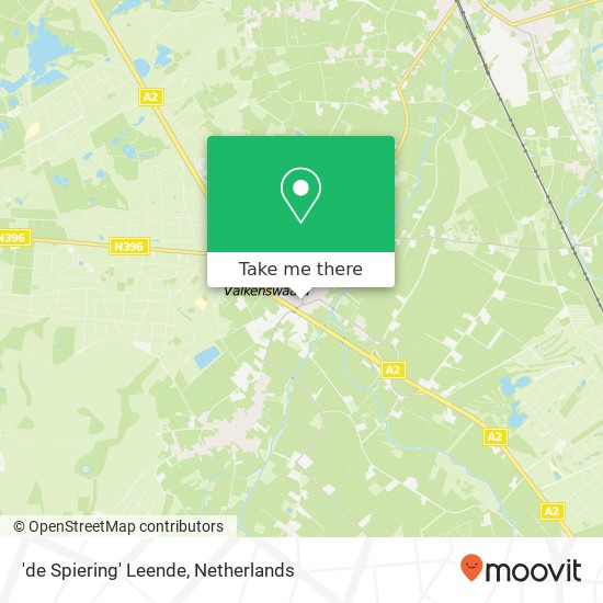 'de Spiering' Leende, Dorpstraat 96 map