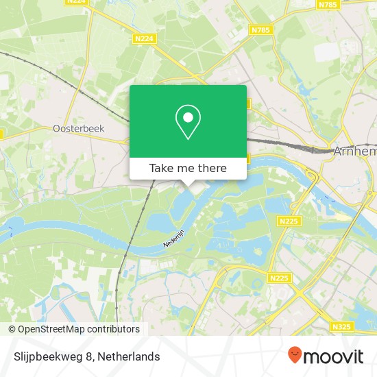 Slijpbeekweg 8 map