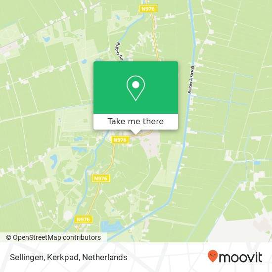 Sellingen, Kerkpad map