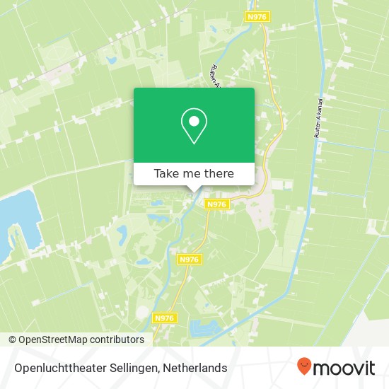 Openluchttheater Sellingen map