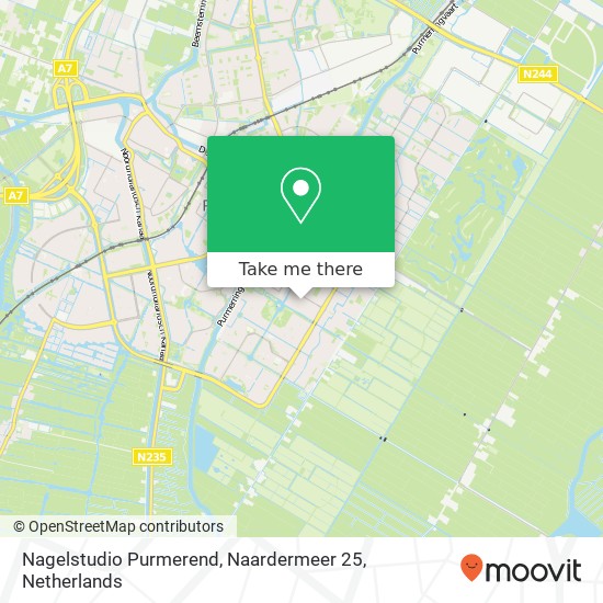 Nagelstudio Purmerend, Naardermeer 25 map