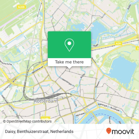 Daisy, Benthuizerstraat map