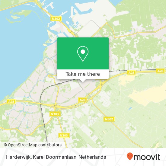 Harderwijk, Karel Doormanlaan map