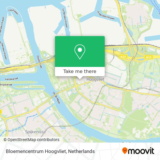 Bloemencentrum Hoogvliet map