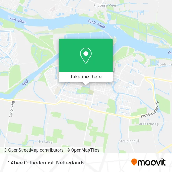 L' Abee Orthodontist map