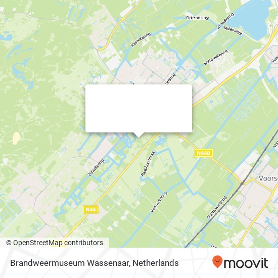 Brandweermuseum Wassenaar map