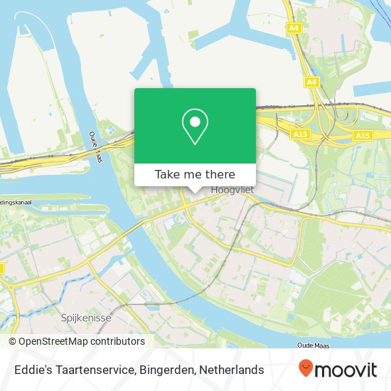 Eddie's Taartenservice, Bingerden map