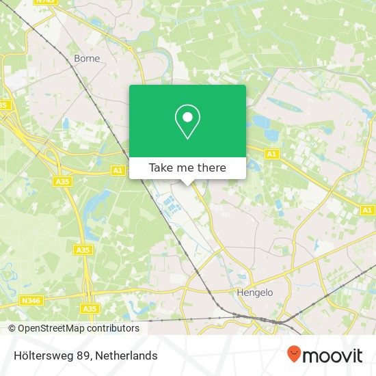 Höltersweg 89, 7556 BS Hengelo map